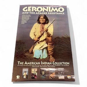 1991 Geronimo and the Apache resistance “ The American Indian Collection”Poster